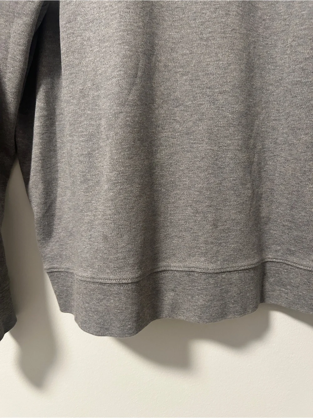 Vineyard Vines Gray Quarter-Zip Pullover